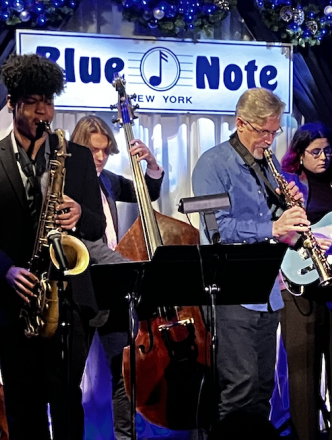 NUYU jazz performing at the Blue Note