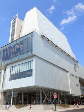 Outside Photo of the Whitney Museum