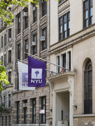 The front of the Barney Building