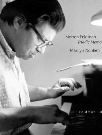 Morton Feldman on cover of CD by Marilyn Nonken
