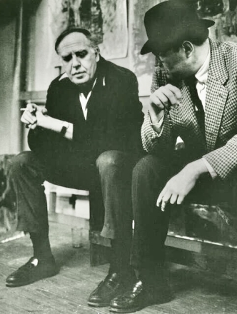 Musical artists Guston and Feldman
