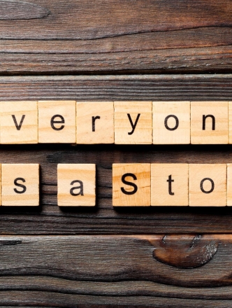 Everyone Has a Story Scrabble